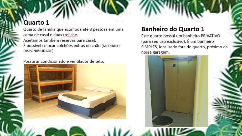 Pousada Hostel Brazil Backpackers Гуаружа Экстерьер фото